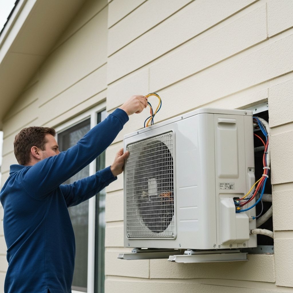 Instalação de ar condicionado